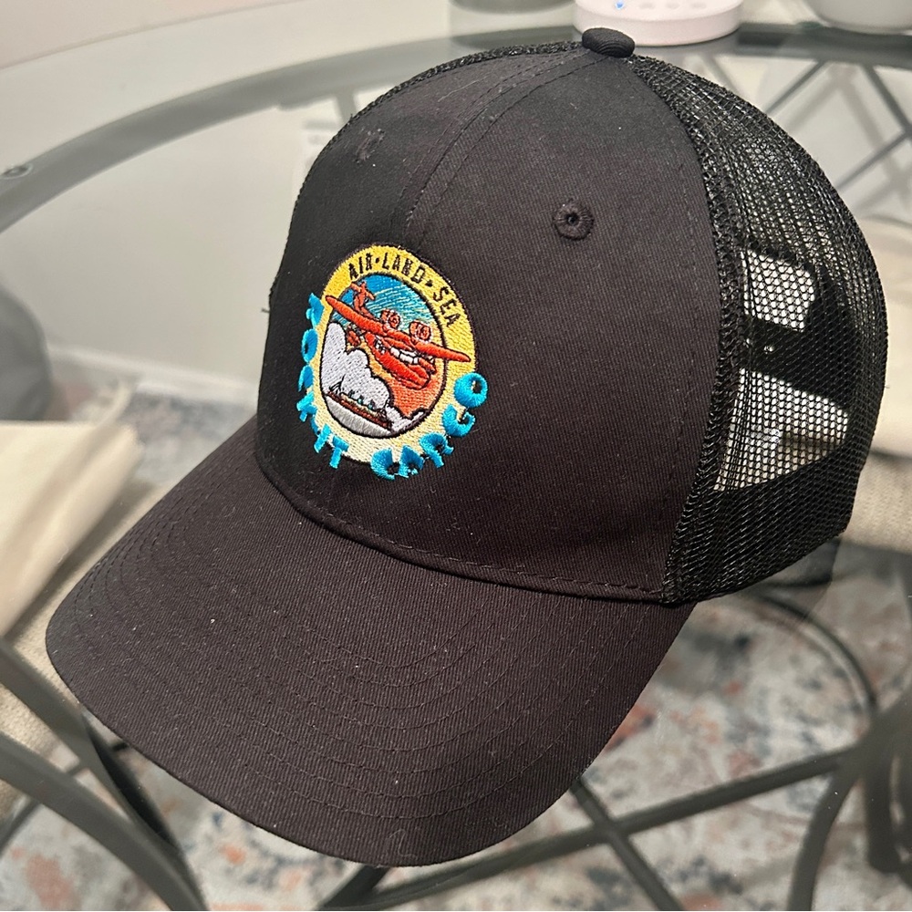 Rock-It Cargo black adjustable hat ball cap